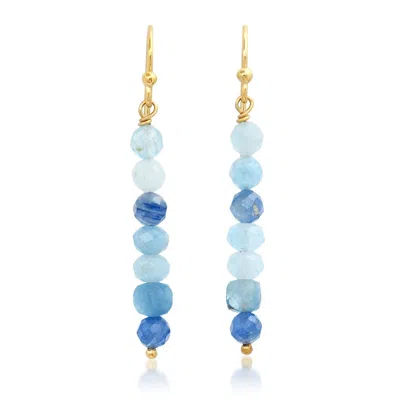 Soul Journey Jewelry Women's Aqua Bluemarine Earrings