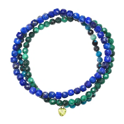 Soul Journey Jewelry Women's Blue / Green Secret Garden Bracelets