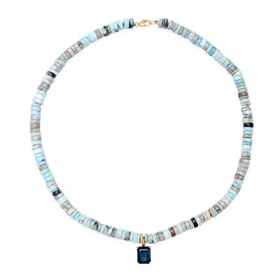 Soul Journey Jewelry Women's Icy Blue Turquoise Necklace