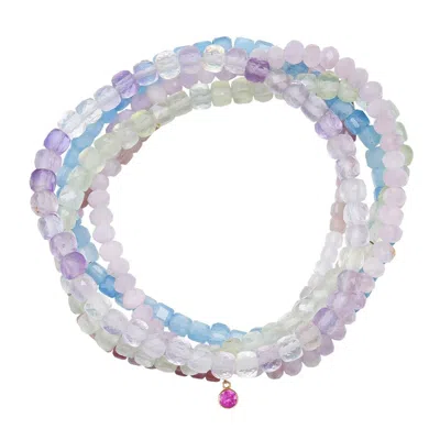 Soul Journey Jewelry Women's Pink / Purple Pastel Parfait Bracelets