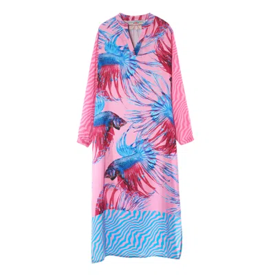 Soul Kathrine Women's Bette Pink Maxi Dress