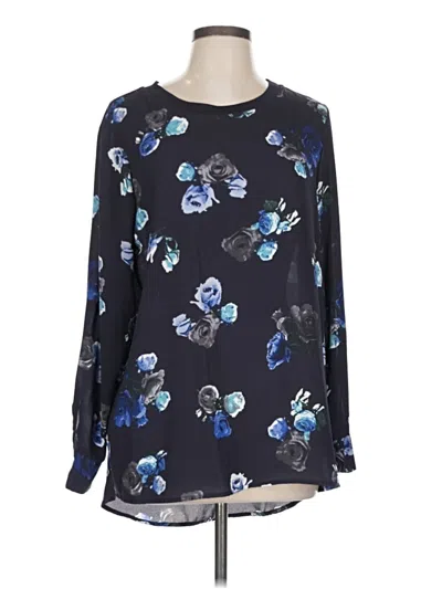 Pre-owned Soul Long Sleeve Blouse In Blue