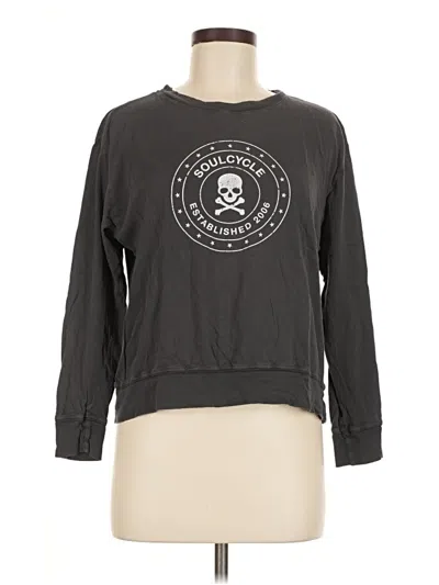 Pre-owned Soul Long Sleeve T-shirt In Gray