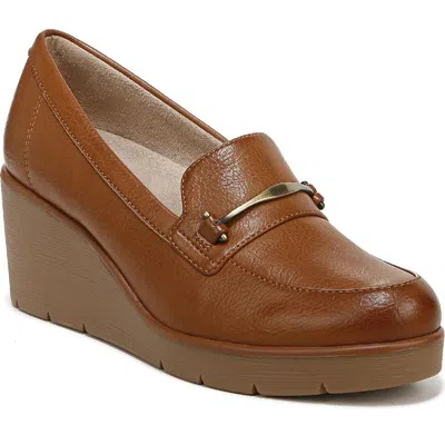 Soul Naturalizer Achieve Womens Padded Insole Slip On Loafer Heels In Multi