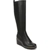 Soul Naturalizer Adrian Knee High Wedge Boot In Black Synthetic