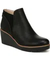 Soul Naturalizer Affirm Wedge Bootie In Black Faux Leather