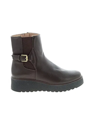 Pre-owned Soul Naturalizer Ankle Boots In Brown