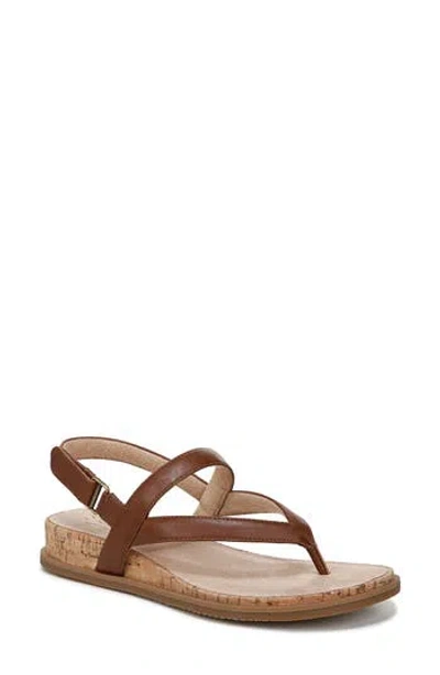 Soul Naturalizer Carolyn Slingback Sandal In Brown Faux Leather