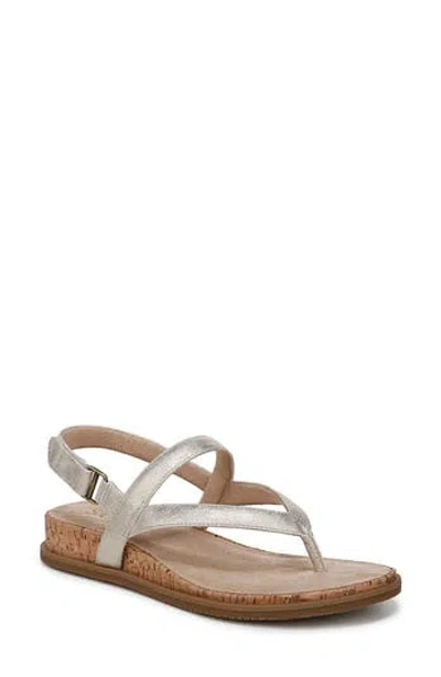 Soul Naturalizer Carolyn Slingback Sandal In Gold Faux Leather