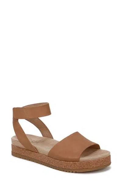 Soul Naturalizer Deara Platform Sandal In Cookie Dough Faux Leather