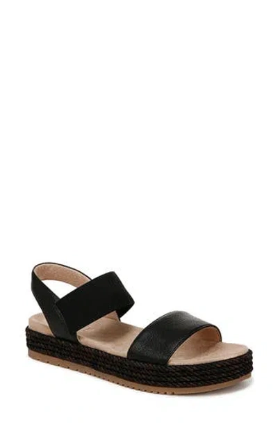 Soul Naturalizer Diana Platform Espadrille Sandal In Black