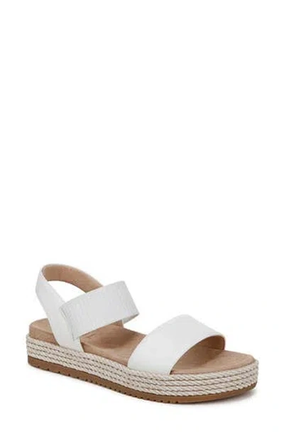 Soul Naturalizer Diana Platform Espadrille Sandal In White