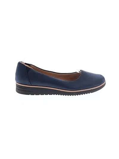 Pre-owned Soul Naturalizer Flats In Blue