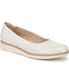 Soul Naturalizer Idea Ballet Wedge Slip-on Flat In Beige Snake Print Faux Leather