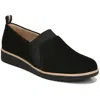 Soul Naturalizer Idea Ballet Womens Faux Suede Slip On Loafers In Black