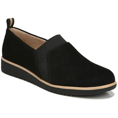 Soul Naturalizer Idea Ballet Womens Faux Suede Slip On Loafers In Black
