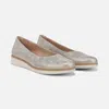 Soul Naturalizer Idea Ballet Wedge Slip-on Flat In Gray
