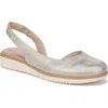 Soul Naturalizer Idea Slingback Flat In Silver