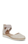 Soul Naturalizer Intro D'orsay Wedge Flat In Porcelain Faux Leather