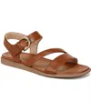 Soul Naturalizer Jayvee Sandal In Brown Faux Leather