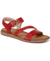 Soul Naturalizer Jayvee Sandal In Red Faux Leather