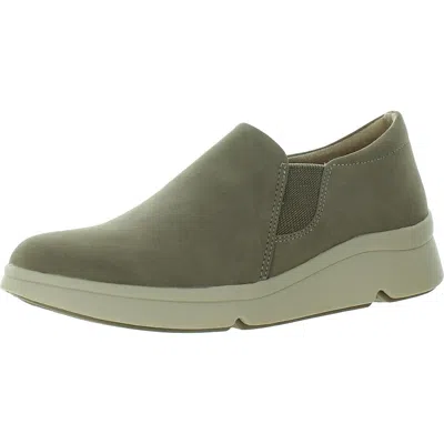 Soul Naturalizer Lyrie Womens Faux Leather Loafer Slip-on Sneakers In Brown