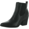 Soul Naturalizer Micah Womens Pointed Toe Chelsea Boots In Black