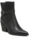 Soul Naturalizer Mocha Womens Zipper Almond Toe Mid-calf Boots In Black