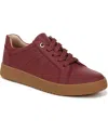 Soul Naturalizer Neela Lace Up Sneakers In Cranberry Faux Nubuck