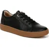 Soul Naturalizer Neela Lace Up Sneakers In Black Faux Leather