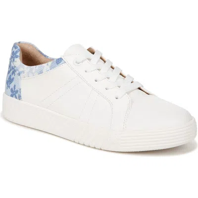 Soul Naturalizer Neela Oxford Sneaker In White/bluebell Faux Leather