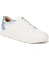 Soul Naturalizer Neela Oxford Sneaker In White,bluebell Faux Leather,canvas