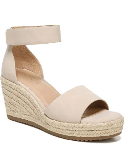 Soul Naturalizer Oakley Womens Wedge Sandals In White