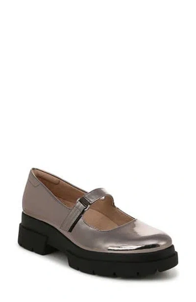 Soul Naturalizer Olivet Platform Mary Jane In Pewter Faux Leather