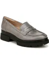 Soul Naturalizer Ophelia Lug Sole Penny Loafers In Silver