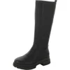 Soul Naturalizer Orchid Extra Wide Calf Knee High Lug Sole Boots In Black