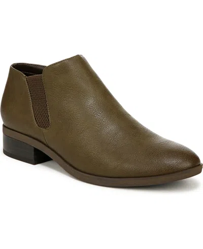 Soul Naturalizer Respect Chelsea Booties In Moss Green Faux Leather