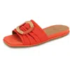Soul Naturalizer Rhea Womens Suede Square Toe Flatform Sandals In Multi