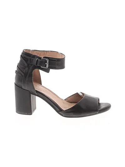 Pre-owned Soul Naturalizer Sandals In Black