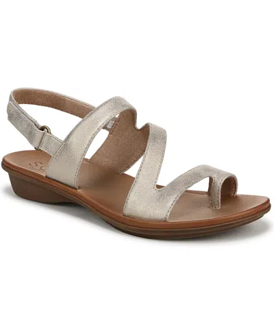 SOUL NATURALIZER SHAKINA TOE LOOP SLINGBACK SANDALS