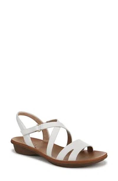 Soul Naturalizer Shenna Sandal In White Faux Leather