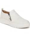 Soul Naturalizer Turner Womens Lifestyle Casual And Fashion Sneakers In White Metallic Faux Leather