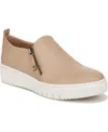 Soul Naturalizer Turner Perforated Slip-on Sneaker In Beige Croco Faux Leather