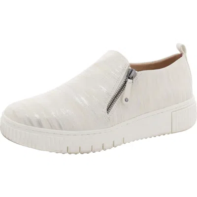 Soul Naturalizer Turner Womens Lifestyle Casual And Fashion Sneakers In White Faux Nubuck