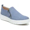 Soul Naturalizer Turner Womens Zipper Slip-on Sneakers In Blue