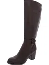 SOUL NATURALIZER TWINKLE WOMENS FAUX LEATHER WIDE CALF KNEE-HIGH BOOTS