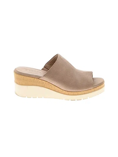 Pre-owned Soul Naturalizer Wedges In Tan