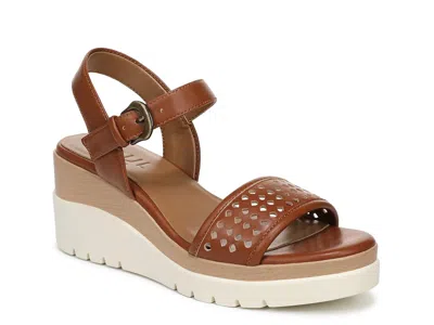 Soul Naturalizer Wide Width Graciela Wedge Sandal In Brown