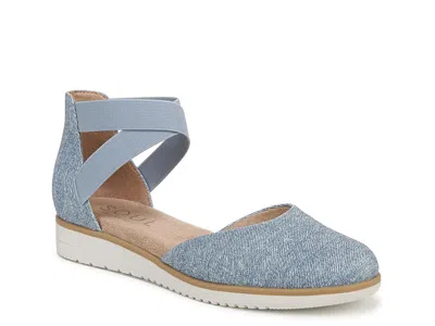 Soul Naturalizer Wide Width Intro Flat In Blue