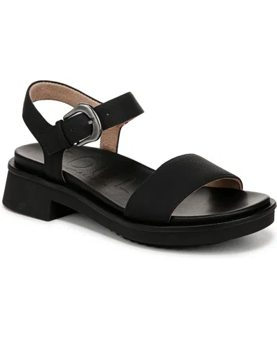SOUL NATURALIZER WOMEN'S EMMA BLOCK HEEL FOOTBED FLAT SANDALS